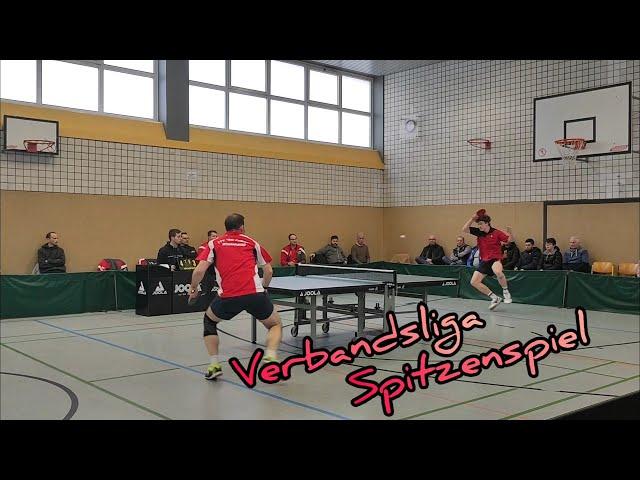 Verbandsliga Spitzenspiel - TTV Falken Rheinkamp vs TUSEM Essen - Sebastian Mighali vs Melvin Lehnen