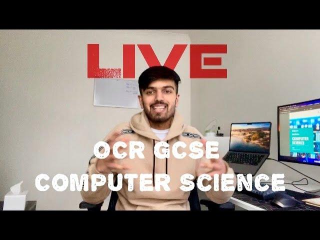 GCSE OCR Computer Science Paper 2 |  Live Stream @ 8 PM | Predicted Topics | QnA | Advice