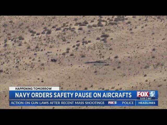 Navy Flight Pause: 1-Day Safety Pause Issued For Non-Deployed Aircrafts