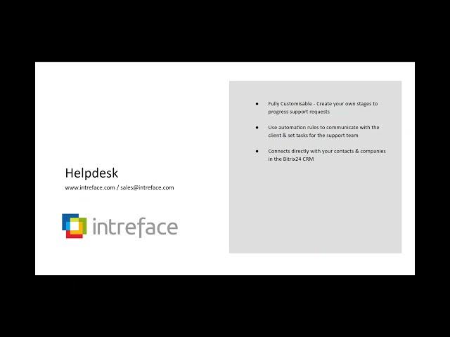 Bitrix24 Customisable Helpdesk Module (July 2021)