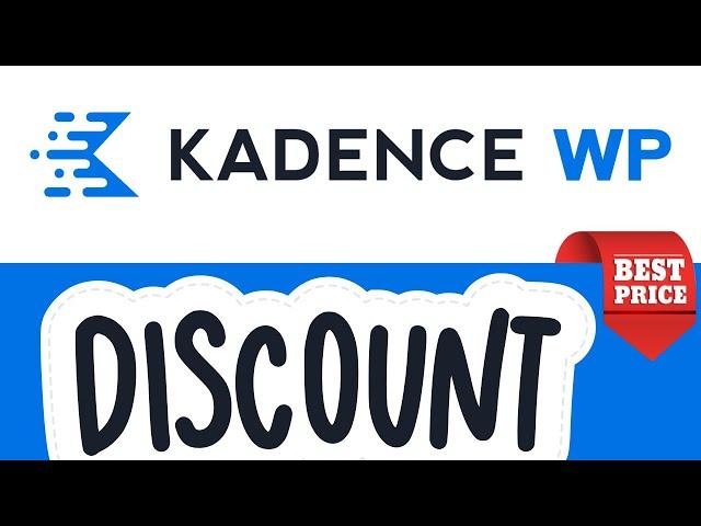 Kadence WP Discount Code  Kadence Theme Black Friday Deal 