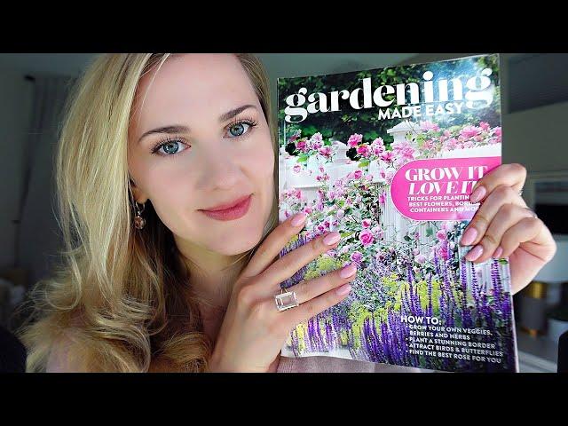 ASMR Magazine Flip Through ○ Soft Spoken ○ Fall Asleep Fast