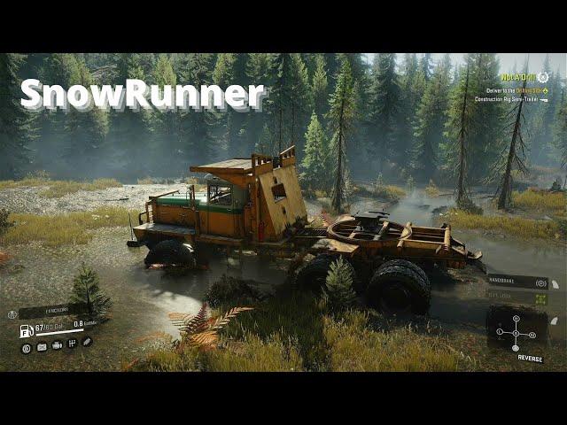 SnowRunner [Xbox Series X 4k Gameplay]