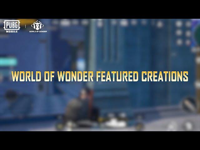 PUBG MOBILE | World of Wonder Creations - Deep Sea Wars and Padel Wars