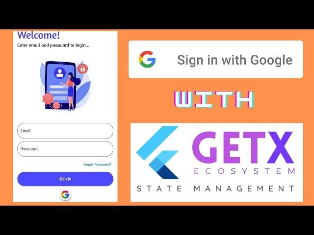 Sign in with google - Flutter GetX (2021)
