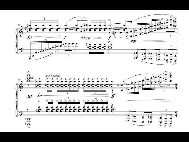 George N. Gianopoulos - Sonata for Piano, Op. 42 (2022) [Score-Video]