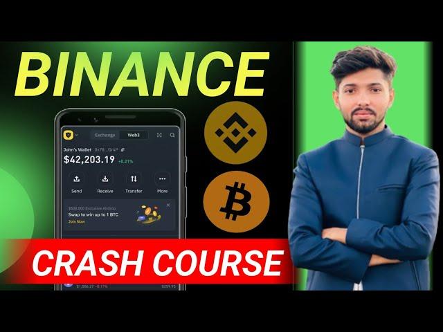 Binance Trading Tutorial  For Beginners 2024 |Trading Course | Binance Complete Guide