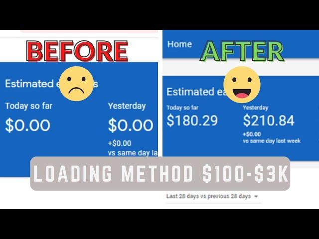 Adsense Loading Full Method | $100-$3000 Adsense Loading Tricks  |  Adsense Loading Kaise Kare