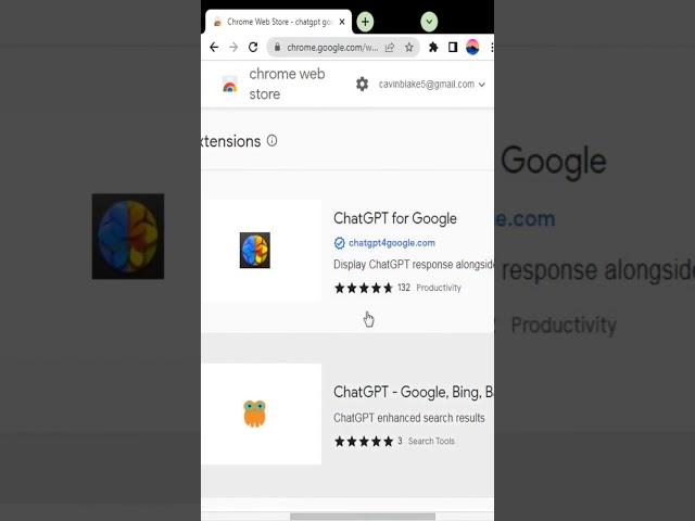 Chat gpt extension for chrome! #chatgpt #openai #chrome