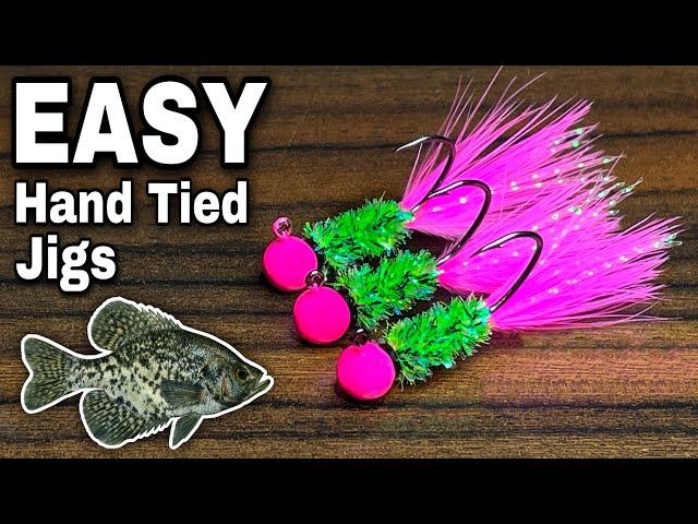 Tying a VIBRANT Crappie Jig - Step by Step Tutorial