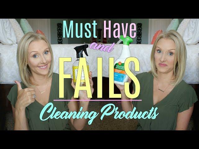 MY CURRENT FAVORITE CLEANING PRODUCTS & FAILS-CLEANING MOTIVATION