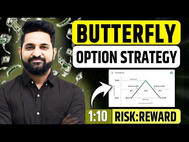 Butterfly Strategy | Safe and Low Risk  High Reward Strategy | Theta Gainers | English Subtitle