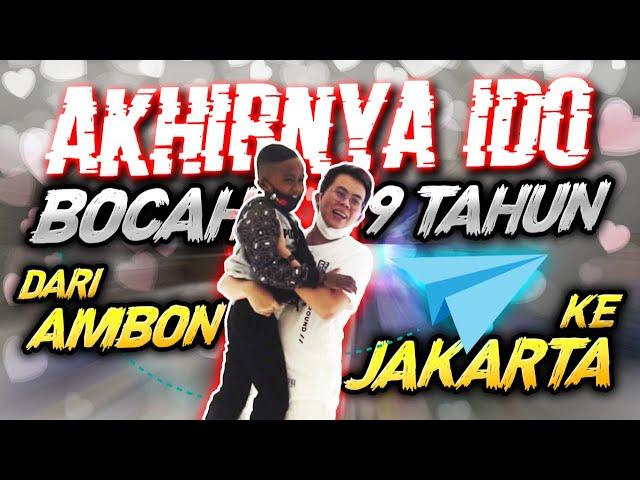 AKHIRNYA IDO BOCAH VIRAL UMUR 9 TAHUN DARI "AMBON" KE "JAKARTA" !!!