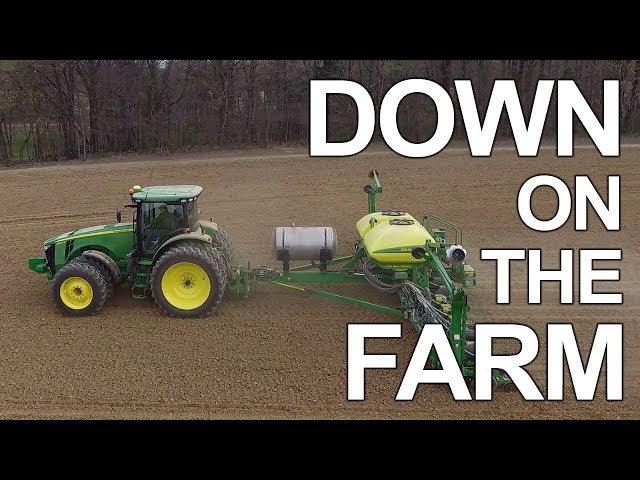 Down On The Farm - Springtime tractors