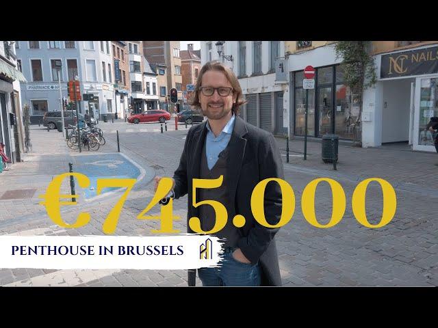 Inside a €745.000 Penthouse in Brussels with INSANE View | CHVC REAL ESTATE