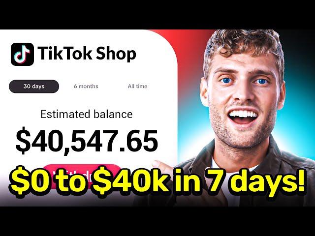 From $0 to $40,000 in 7 days Using AI! (TikTok Shop Affiliate)