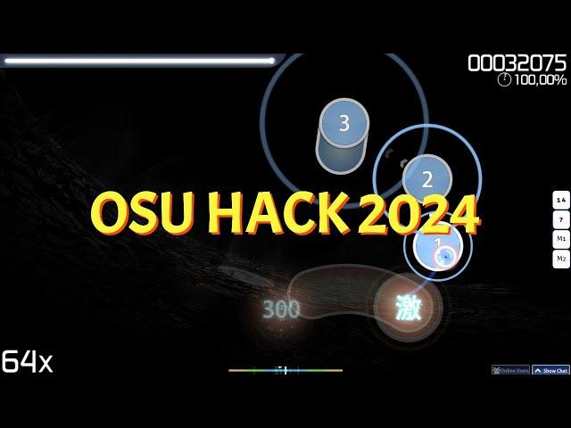 OSU! HACK | BOT AIMASSIST | RELAX MOD | 2024 NOV