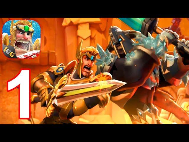 Lords Mobile: Kingdom Wars - Gameplay Walkthrough Part 1 Tutorial (Android, iOS)