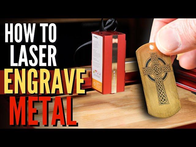 How to Laser Engrave Metal with a Diode Laser | xTool Infrared 1064nm Laser Review