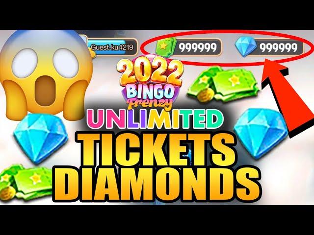 Bingo Frenzy Hack for Unlimited Free Tickets & Diamonds!