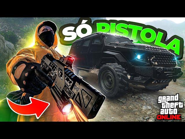 SÓ VALE USAR PISTOLAS nas VENDAS MILIONÁRIAS! (GTA 5 Online)