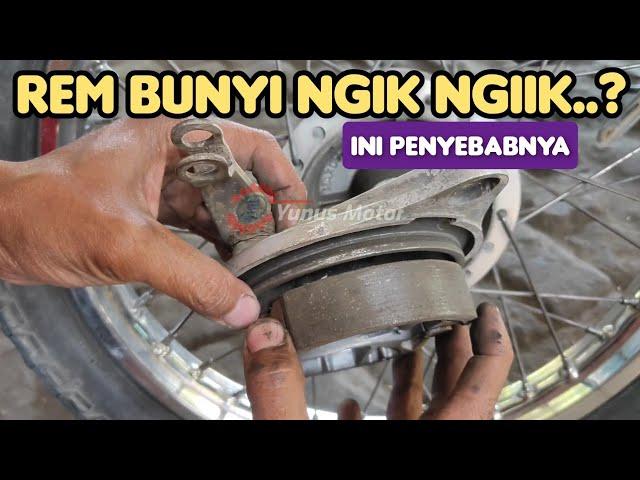 Penyebab rem belakang bunyi ngik ngik..