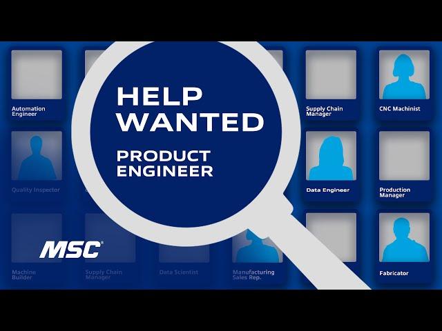 HELP WANTED: Product Engineer