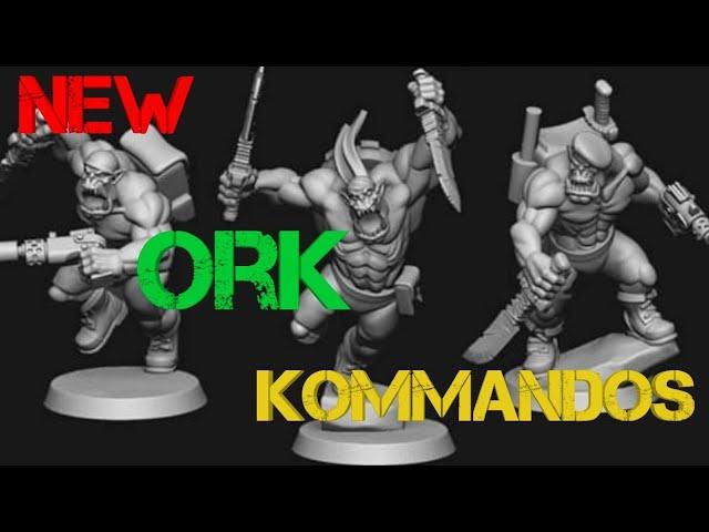 NEW Ork Kommandos! plus unboxing Genestealer Cult's Atalan Jackals + more