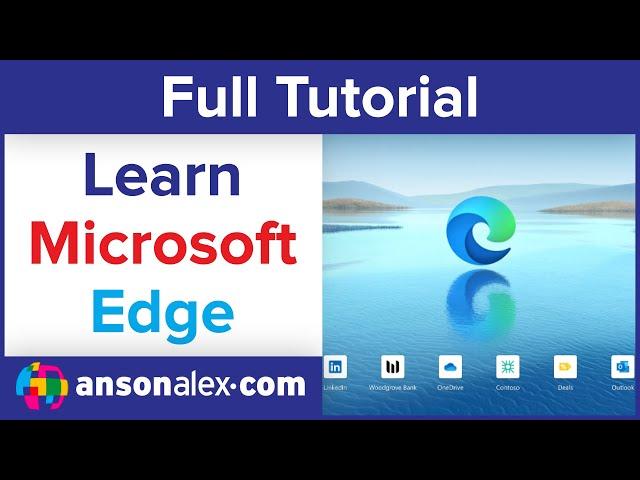Microsoft Edge Tutorial - Beginner's Training Guide