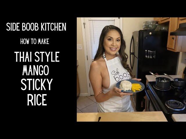 Side Boob Kitchen - Mango Sticky Rice   So sweet!