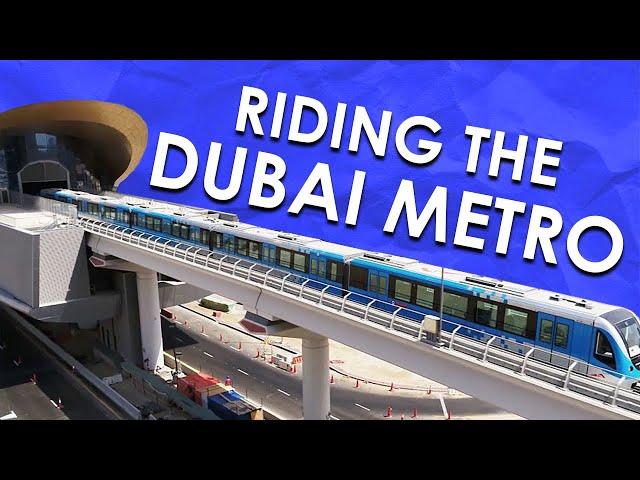 Dubai Metro 2021 | Rashidiya to UAE Exchange