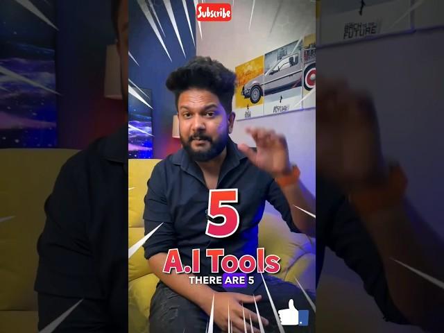 5 best ai tools | 5 amazing ai tools you will need in | ai video kaise banaye #shorts