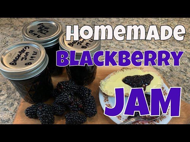 Homemade Blackberry Jam - This recipe is easier than you think!