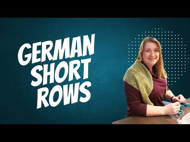 How to knit German Short Rows