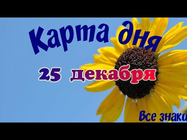 Карта дня 25 декабря️ Пасьянс. Тайм-код в описании