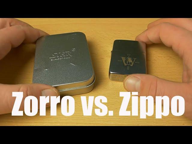 Zorro 912 Lighter! So good it makes Zippo feel cheap!!