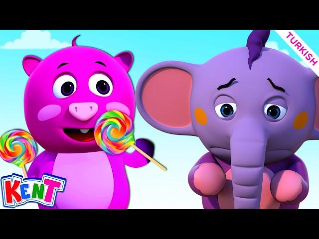 Kent ile İyi Alışkanlıkları Öğrenin | Çocuklar Için Eğitici Videolar | Kent The Elephant Turkish