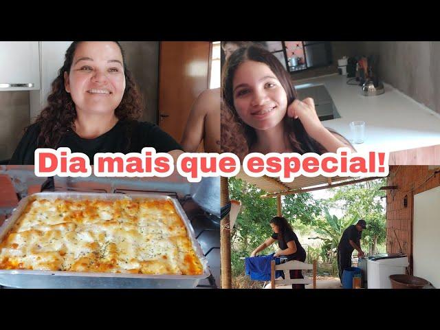 dia de comemoração  Maira fez 16 ||almocinho de domingo |Rayan conheceu a chácara