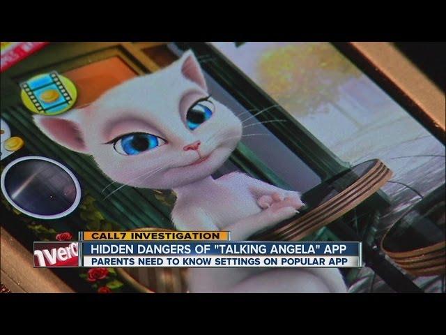 Hidden dangers of 'Talking Angela' app