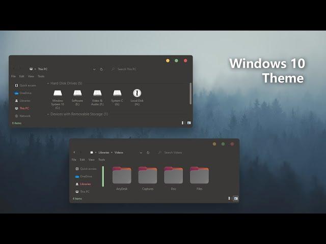 Ko-z Theme for Windows 10 | New Windows 10 Theme 2020 | Make Windows look Better