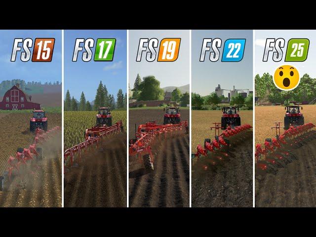 Fs15 vs Fs17 vs Fs19 vs Fs22 vs Fs25 | Plowing Evolution