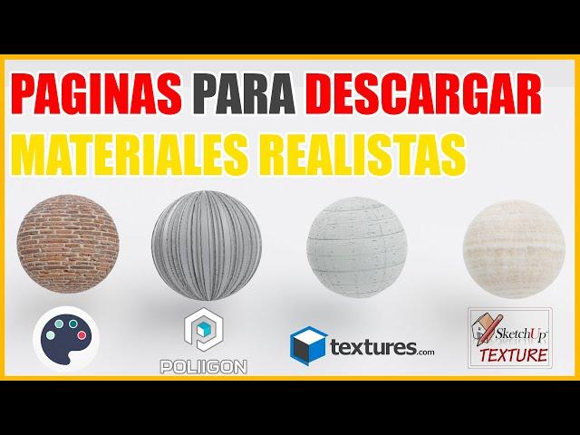 Paginas para descargar TEXTURAS REALISTAS - YU TALLER DE ARQUITECTURA. - TEXTURAS REALISTAS.