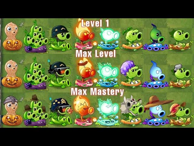 All Pair Plants & Vine LEVEL 1 vs MAX LV vs M200 - Who Will Win? - Pvz 2 Plant vs Plant