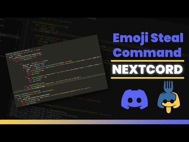 [NEW] Emoji Steal Command using Nextcord