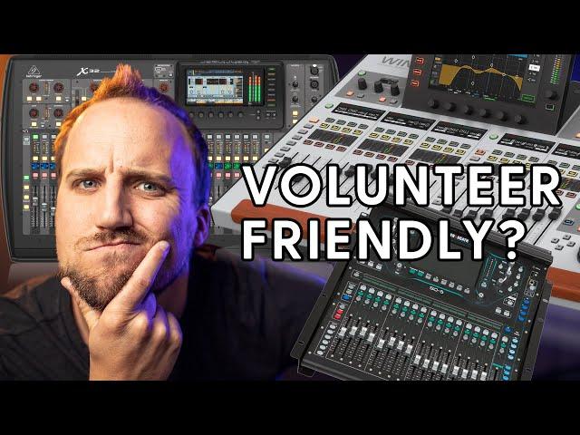 Best Mixing Console for Church Volunteers 2022
