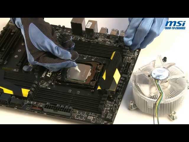 MSI® HOW-TO install Intel LGA 2011-3 CPU