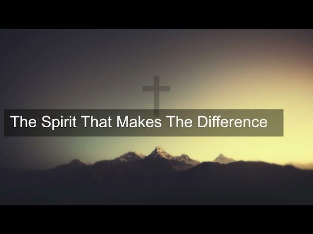 GWCC Sunday Service | The Spirit That Makes The Difference