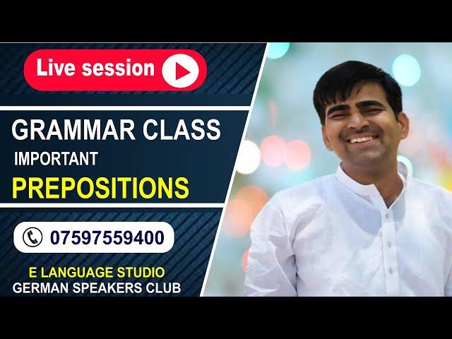 IMPORTANT  PREPOSITION | German Grammar in Hindi | Learn German | Complete Concept with examples