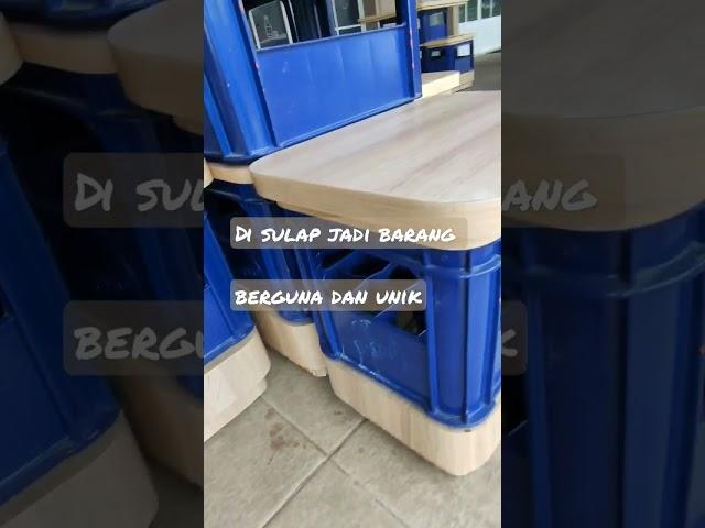 Kreatifitas dari barang remeh lalu dijadikan barang yang punya nilai jual