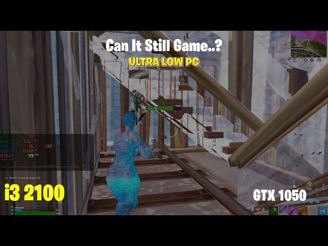 Fortnite | Chapter 5 | i3 2100 | GTX 1050 | Low End PC Gameplay | 2024